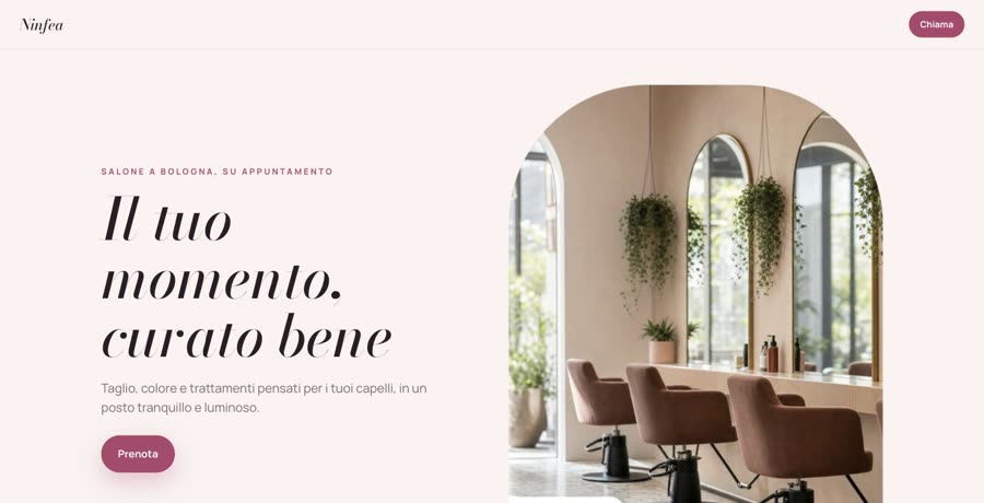 Modello Salone · bellezza